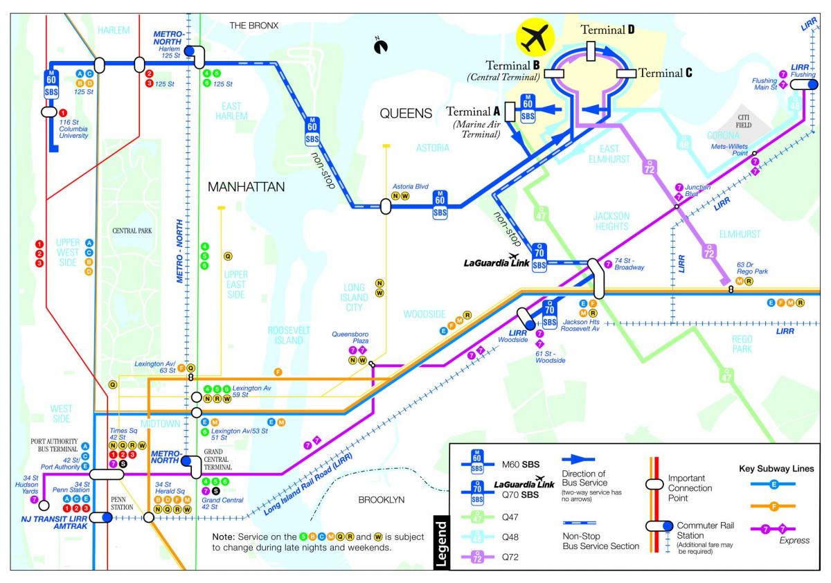 карта на m60 автобус
