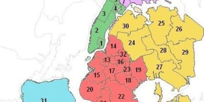 Карта на Менхетен училишни окрузи