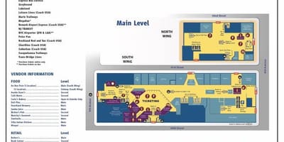 Port authority автобус на маршрутата на мапата