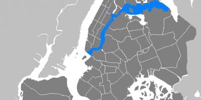 Карта на Менхетен вектор